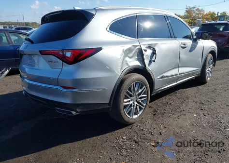 2024 Acura Mdx Advance Package z USA, uszkodzony, nr VIN 5J8YE1H82RL007646